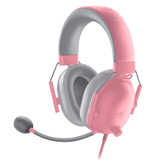 Гарнитура проводная Razer Blackshark V2 X, розовый/серый