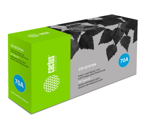 Картридж Cactus CS-Q7570A Q7570A для HP LJ M5025/M5035/M5035X/M5035XS (15000 стр.)