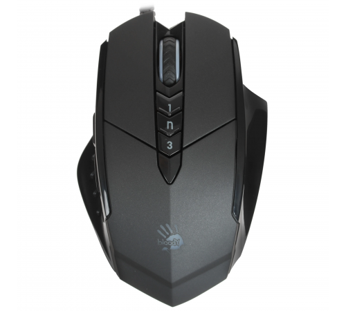 Мышь проводная игровая A4Tech Bloody V7, 3200 dpi, USB 3.0, 8 кнопок, черный