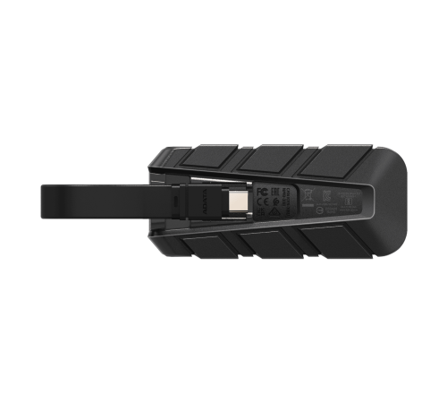 Внешний накопитель SSD 500GB ADATA SC740 SC740-500G-CBU, USB 3.1,черный/синий