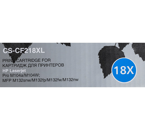 Картридж Cactus CS-CF218XL CF218X для HP LJ Pro M104a/M104W/ MFP M132snw (6000 стр.)