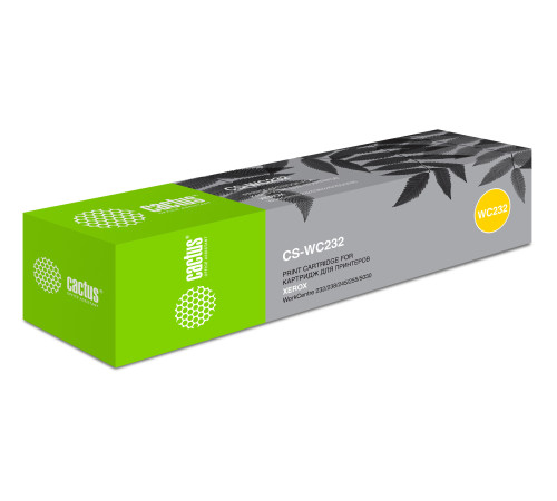 Картридж Cactus CS-WC232 006R01046 для Xerox WC 232/238/245/255/5030 (32000 стр.)