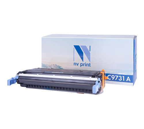 Тонер-картридж NVP NV-C9731A для HP Color LaserJet 5500/ 5500DN/ 5500DTN/ 5500HDN/ 5500TDN/ 5500N/ 5550/ 5550DN/ 5550DTN/ 5550HDN/ 5550N, голубой (12000 стр.)