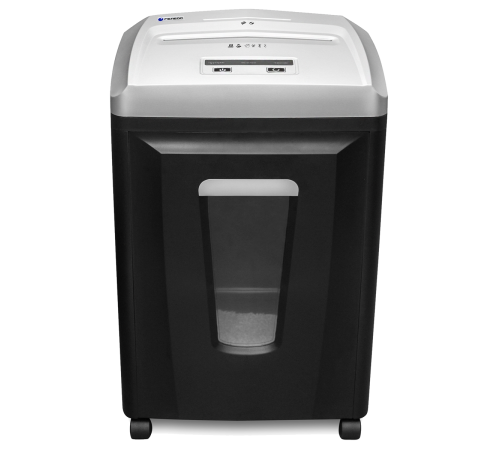 Уничтожитель документов ГЕЛЕОС УП21-7+, DIN P-7 (7 ур-нь секр.), фрагмент 0,8х1мм, 6-7 лист (70г/м2), CD/пл.карты, 23 литра