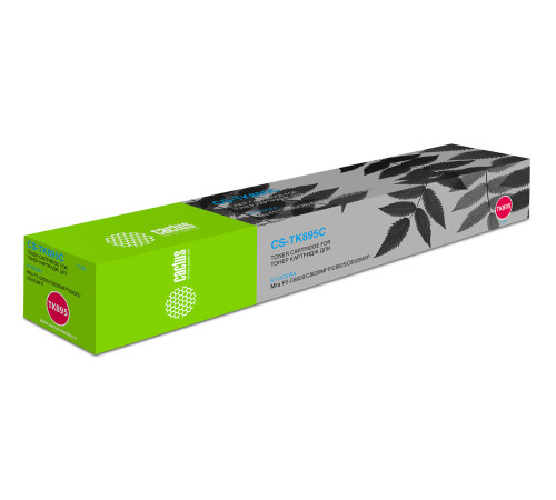 Картридж лазерный Cactus CS-TK895С для Kyocera Mita FS C8020/C8020MFP/C8025/C8025, голубой (6000 стр.)