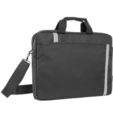 Сумка для ноутбука Defender Shiny, 15''-16", светоотражающая полоса, черный