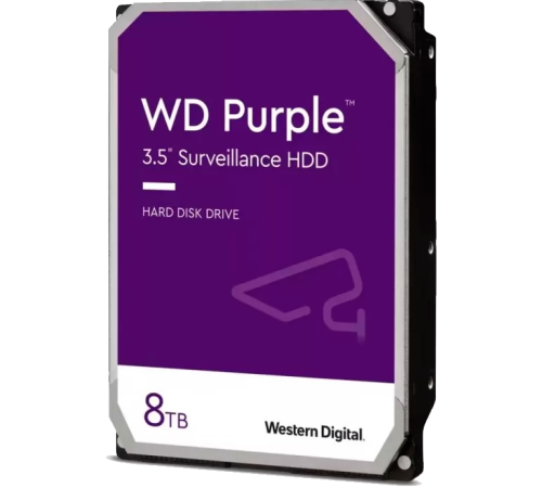 Жесткий диск 8TB Western Digital Purple WD85PURZ