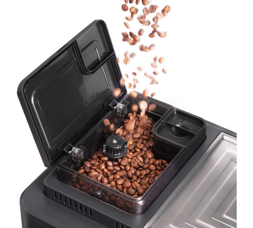 Кофемашина KORTING KACM 2009 Presto, серебристый/черный