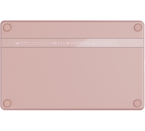 Графический планшет Huion INSPIROY 2 S H641P, розовый