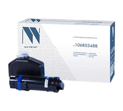 Тонер-картридж NVP NV-106R03488 для Xerox Phaser 6510/WorkCentre 6515, черный (5500 стр.)