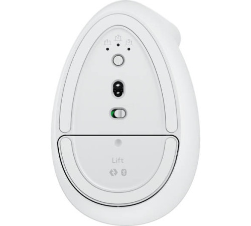 Мышь беспроводная Logitech LIFT OFF, белый/серый
