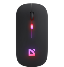 Мышь беспроводная Defender  Touch MM-997, 2.4, BT, RGB, 400mAh, бесшумная, черный