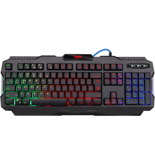 Клавиатура проводная игровая Defender Legion GK-010DL RU, RGB подсветка, 19 Anti-Ghost, черный