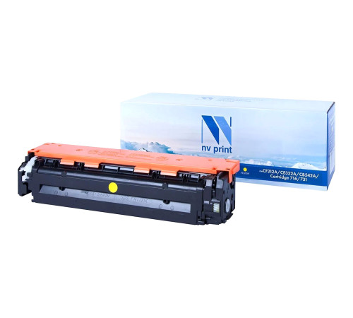 Тонер-картридж NVP NV-CF212A/NV-731 универсальный для HP/Canon LaserJet Pro 200 color MFP M276n/ MFP M276nw/ 200 M251n/ M251nw/ LBP 7100 i-Sensys 7100CN/ 7110/ 7110CW/ MF 623CN/ 628CW/ 8230/ 8230CN/ 8280/ 8280CW, желтый (1800 стр.)
