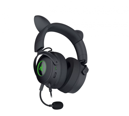 Гарнитура проводная игровая Razer Kraken Kitty Ed. V2 Pro, черный