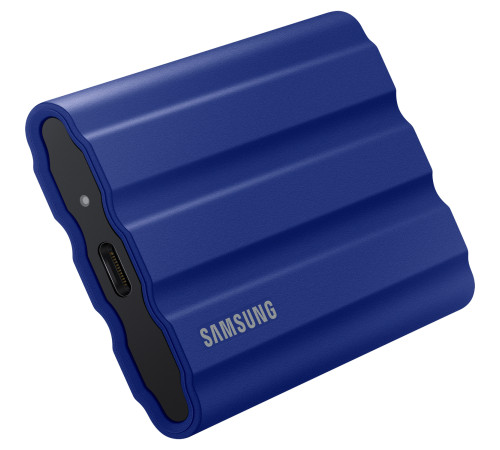 Внешний накопитель SSD 2TB Samsung T7 Shield MU-PE2T0R/WW, USB 3.2, синий