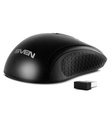 Мышь беспроводная SVEN RX-220W, 4 кнопки, 800-1600 dpi, черный