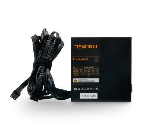 Блок питания 750 Вт HSPD HSI-750BS-BK