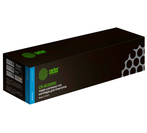 Картридж Cactus CS-SC2020C 006R01694 для Xerox DocuCentre SC2020/SC2020 голубой (3000 стр.)