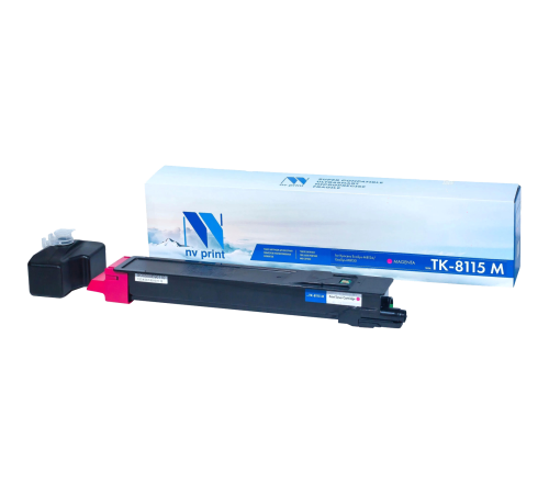 Тонер-картридж NVP NV-TK-8115 для Kyocera EcoSys M8124/EcoSys M8130, пурпурный (6000 стр.)