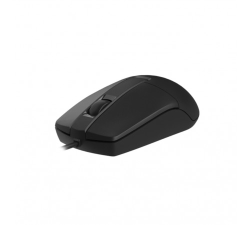 Мышь проводная A4Tech OP-330, 1200 dpi, USB, 3 кнопки, черный