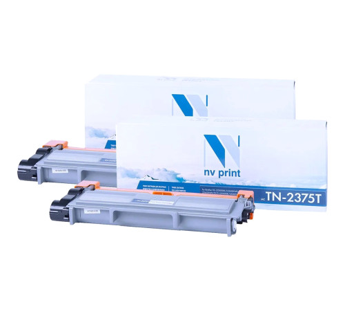 Набор NVP NV-TN-2375T-SET2 для Brother HL-L2300DR/ HL-L2340DWR/ HL-L2360DNR/ HL-L2365DWR/ DCP-L2500DR/ DCP-L2520DWR/ DCP-L2540DNR/ DCP-L2560DWR/ MFC-L2700DWR/ MFC-L2720DWR/ MFC-L2740DWR/ MFC-L2700DNR (2600 стр.) (2 шт)