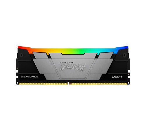Модуль оперативной памяти Kingston 64GB FURY Renegade RGB Black XMP DDR4 3600Mhz DIMM (Kit 2*32gb) 2RX8 18-22-22 1.35V 288-pin 16Gbit