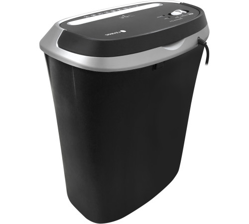 Уничтожитель документов ГЕЛЕОС УМ30-4, черный/серебристый