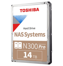 Жесткий диск 14TB Toshiba N300 NAS PRO HDWG51EXZSTB