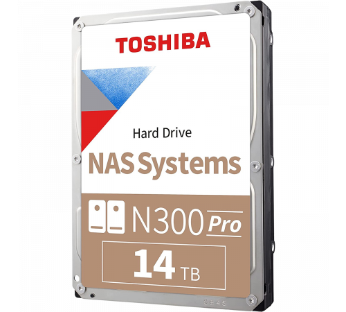 Жесткий диск 14TB Toshiba N300 NAS PRO HDWG51EXZSTB