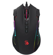 Мышь проводная игровая A4Tech Bloody J90s, 8000 dpi, USB, 12 кнопок, черный