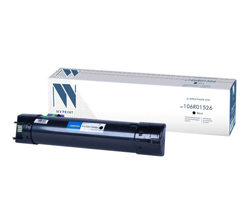 Тонер-картридж NVP NV-106R01526 для Xerox Phaser 6700, черный (18000 стр.)