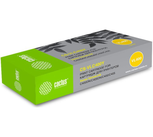 Картридж лазерный Cactus CS-VLC400Y 106R03533 для Xerox VersaLink C400DN/C405DN, желтый (8000 стр.)