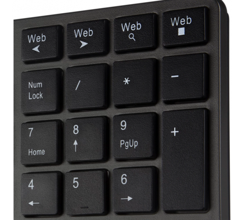 Клавиатура беспроводная SVEN KB-E5300W, 109 клавиш+12Fn, серый