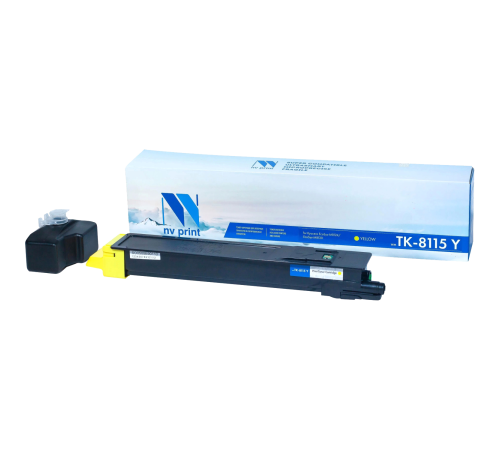 Тонер-картридж NVP NV-TK-8115 для Kyocera EcoSys-M8124/EcoSys M8130, желтый (6000 стр.)