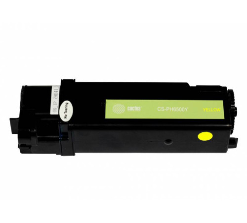 Картридж Cactus CS-PH6500Y 106R01603 для Xerox Phaser 6500/WorkCentre 6505, желтый (2500 стр.)