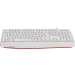 Клавиатура проводная Defender Atom HB-546 RU, 104+FN, 1.8 м, белый