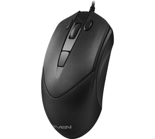 Мышь проводная SVEN RX-100, 6 кнопок, 1000-400 dpi, черный