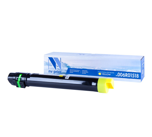 Тонер-картридж NVP NV-006R01518 для Xerox WorkCentre 7545/7556, желтый (15000 стр.)