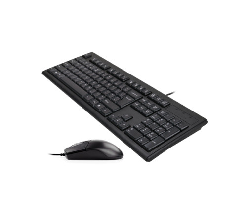Комплект (клавиатура/мышь) проводной A4Tech KRS-8372, черный