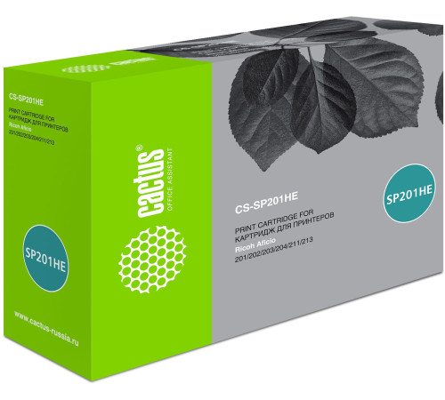Картридж лазерный Cactus CS-SP201HE 407254 для Ricoh SP 201/203/211/213 (2600 стр.)