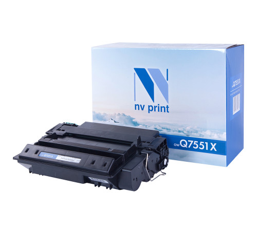 Тонер-картридж NVP NV-Q7551X для HP LaserJet M3027/ M3027x/ M3035/ M3035xs/ P3005/ P3005d/ P3005dn/ P3005n/ P3005x (13000 стр.)