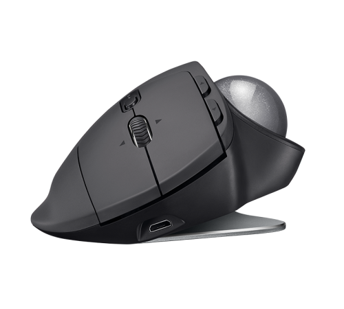 Мышь беспроводная Logitech MX ERGO, черный/серый