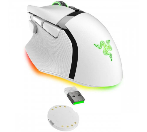 Мышь беспроводная игровая Razer Basilisk V3 Pro 35K, белый