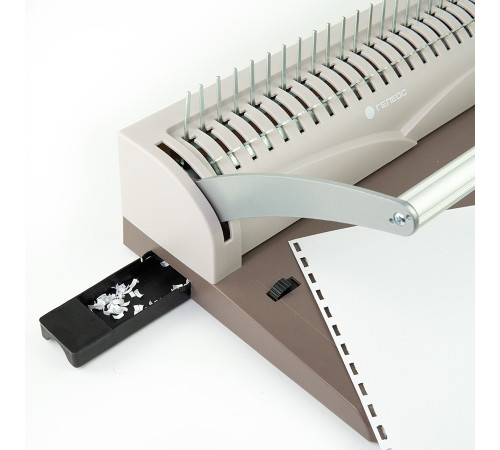 Переплетчик ГЕЛЕОС БП-13+, коричневый