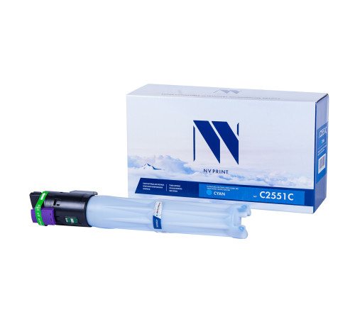 Тонер-картридж NVP NV-MP C2551 для Ricoh Aficio MP C2031/ C2051/ C2051AD/ C2501/ C2531/ C2551/ C2551AD, голубой (9500 стр.)