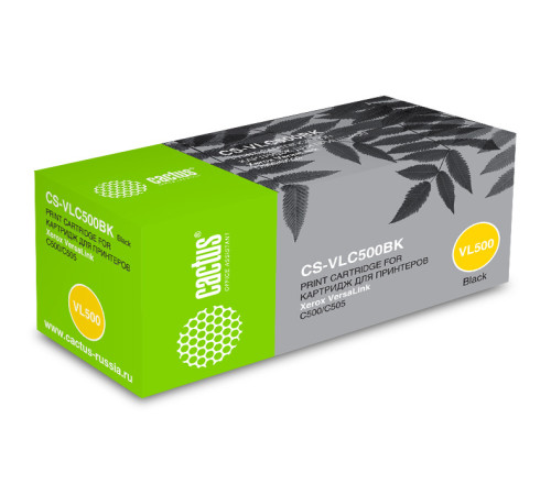 Картридж лазерный Cactus CS-VLC500BK 106R03880 для Xerox VersaLink C500/C505, черный (5000 стр.)