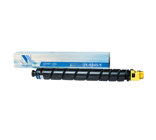 Тонер-картридж NVP NV-TK-8345 для Kyocera Taskalfa-2552ci, желтый (12000 стр.)