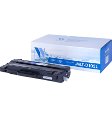 Тонер-картридж NVP NV-MLT-D105L для Samsung ML 1910/ 1915/ 2525/ 2525W/ 2540/ 2540R/ 2580/ 2580n/ SCX 4600/ 4623/ 4623f/ 4623fn/ 4623fw/ SF 650/ 650P (2500 стр.)
