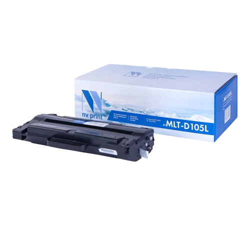 Тонер-картридж NVP NV-MLT-D105L для Samsung ML 1910/ 1915/ 2525/ 2525W/ 2540/ 2540R/ 2580/ 2580n/ SCX 4600/ 4623/ 4623f/ 4623fn/ 4623fw/ SF 650/ 650P (2500 стр.)